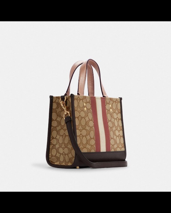 COACH] デンプシー トート 22 シグネチャー (Coach/ハンドバッグ