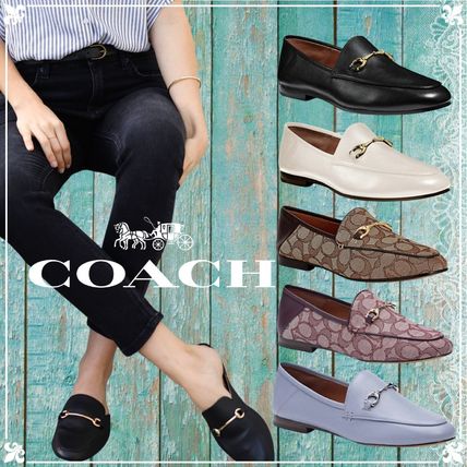 ブラウン（茶色）系 25.5cm Coach(コーチ) ローファー