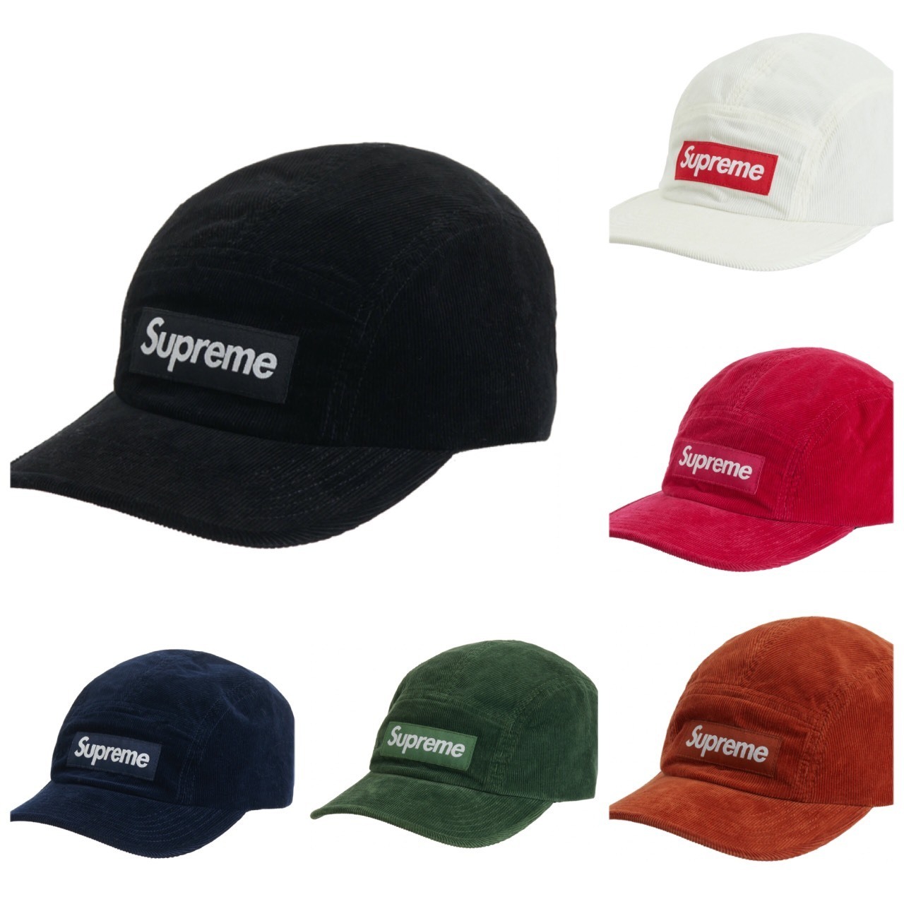 シュプリーム x ゴアテックス☆コーデュロイキャップ☆Gore-Tex