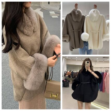 リアルファー ポンチョ・ケープ(レディース) - ブランド通販のBUYMA