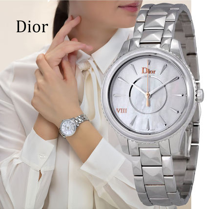 シルバー（銀色）系 Dior(ディオール) アナログ腕時計(レディース
