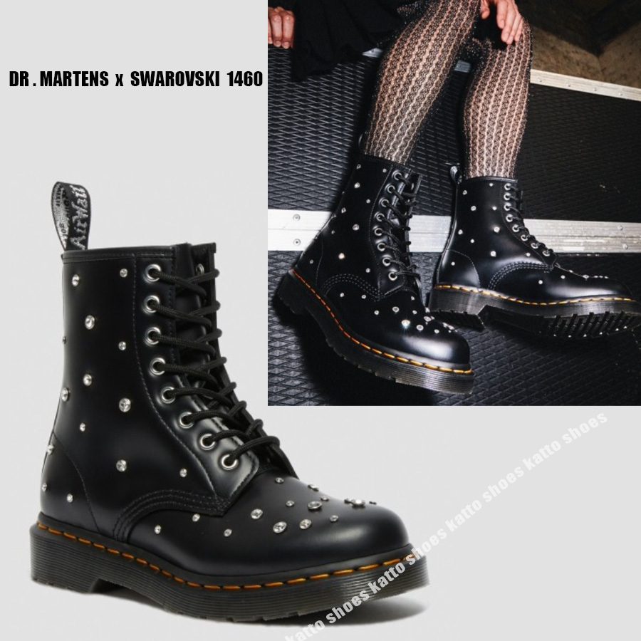 Dr Martens x SWAROVSKI スワロフスキー 1460 ☆コラボ (Dr.Martens