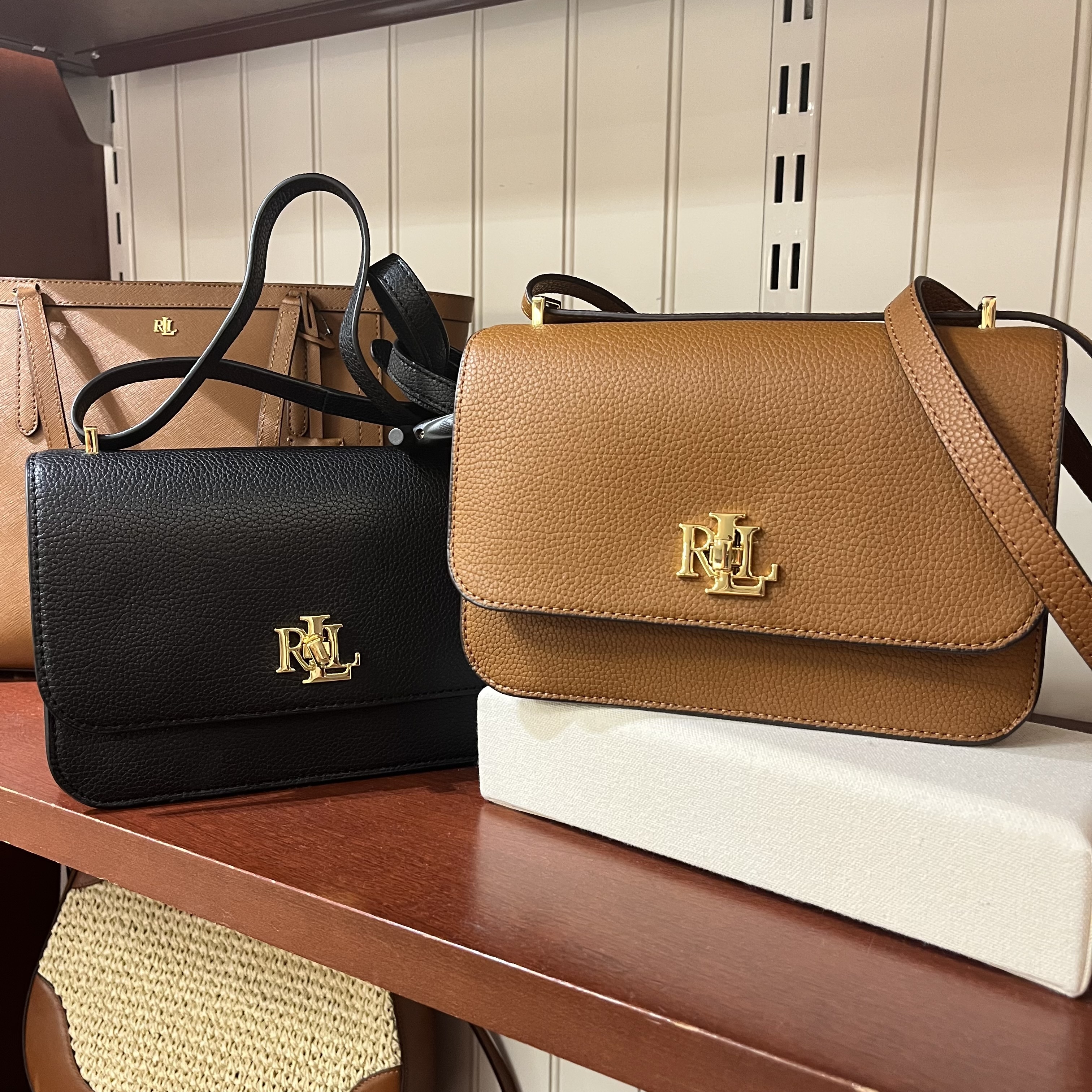 上品【Ralph Lauren】ソフィー ミディアム クロスボディバッグ (Ralph