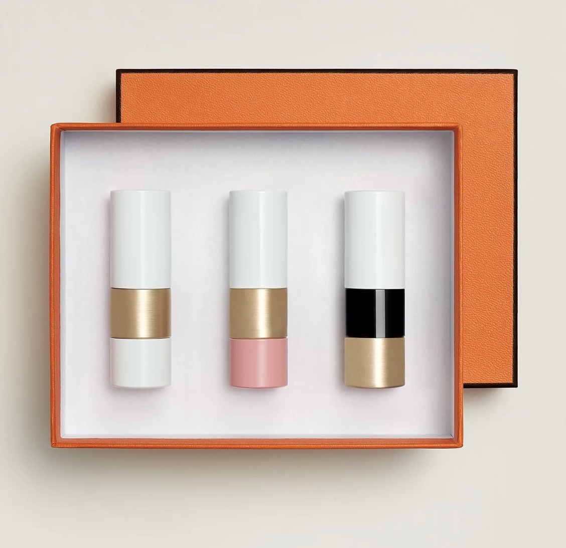 BESTギフト】Hermesセットルージュ エルメス 人気リップ3本 (HERMES