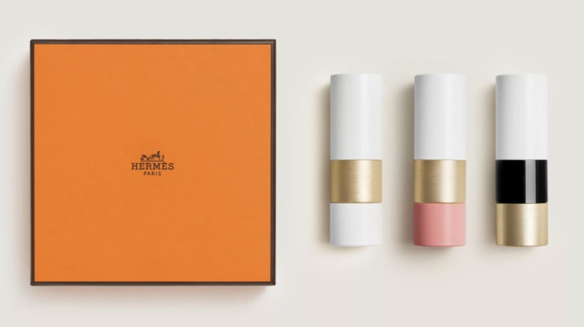 BESTギフト】Hermesセットルージュ エルメス 人気リップ3本 (HERMES