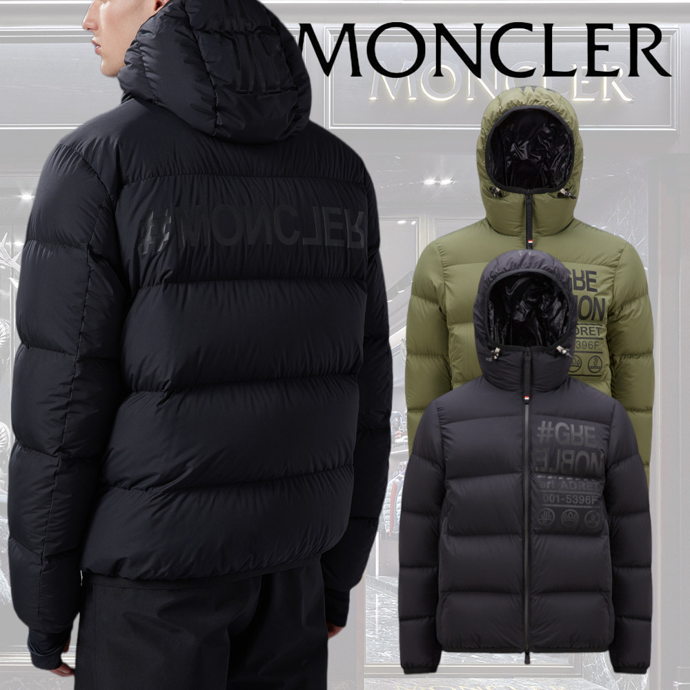 MONCLER】Adretショートダウンジャケット フード ナイロン (MONCLER