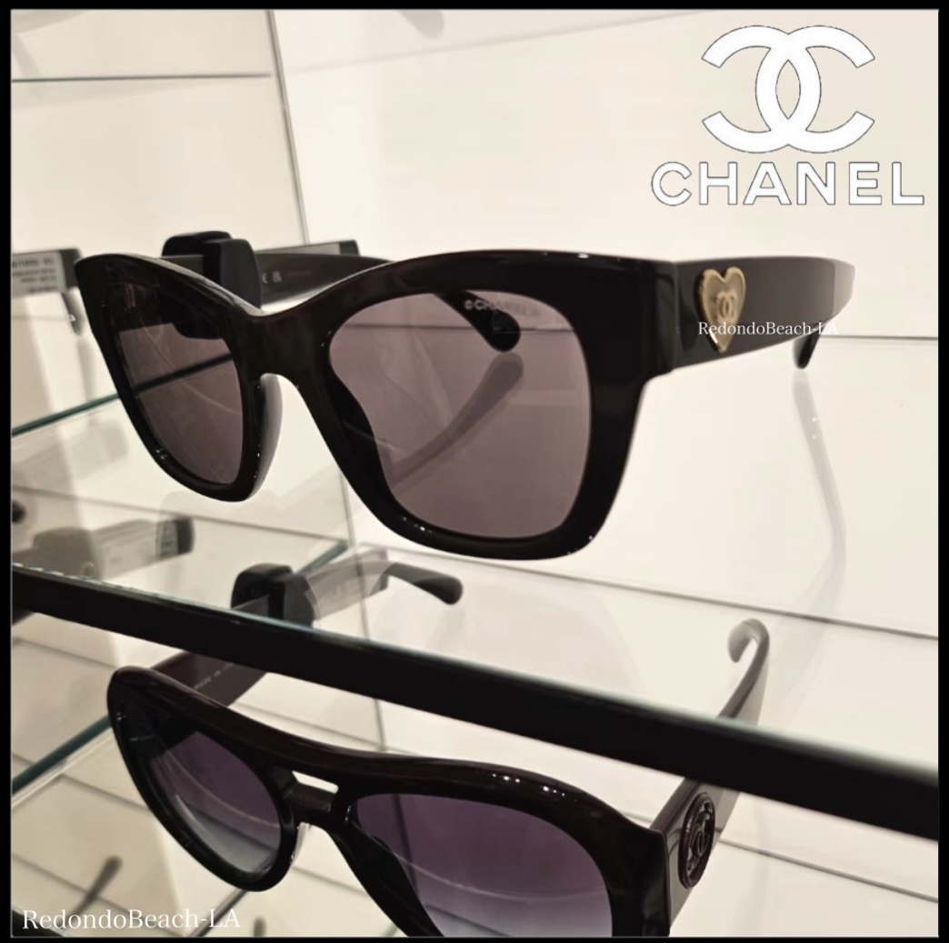 目元高級感で溢れる】CHANEL☆サングラス☆ハートCCマーク (CHANEL