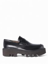 DRIES VAN NOTEN | PLATFORM PENNY LOAFERS BLACK ローファー (Dries