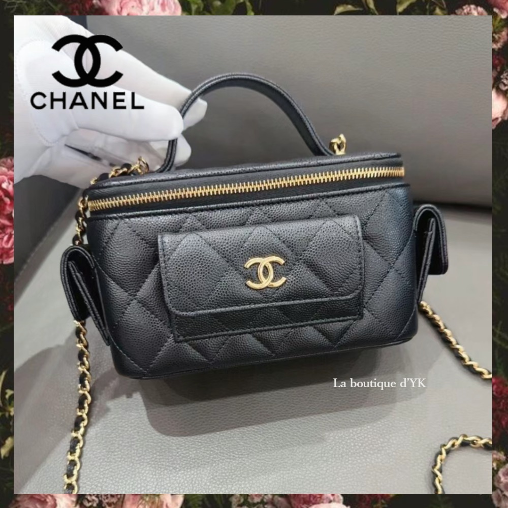 ☆ミニポケットがポイント♪【CHANEL】バニティバッグ☆ (CHANEL