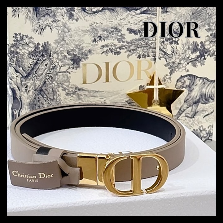 DIOR】30 MONTAIGNE リバーシブルベルト (Dior/ベルト) B0178UWGA_M911