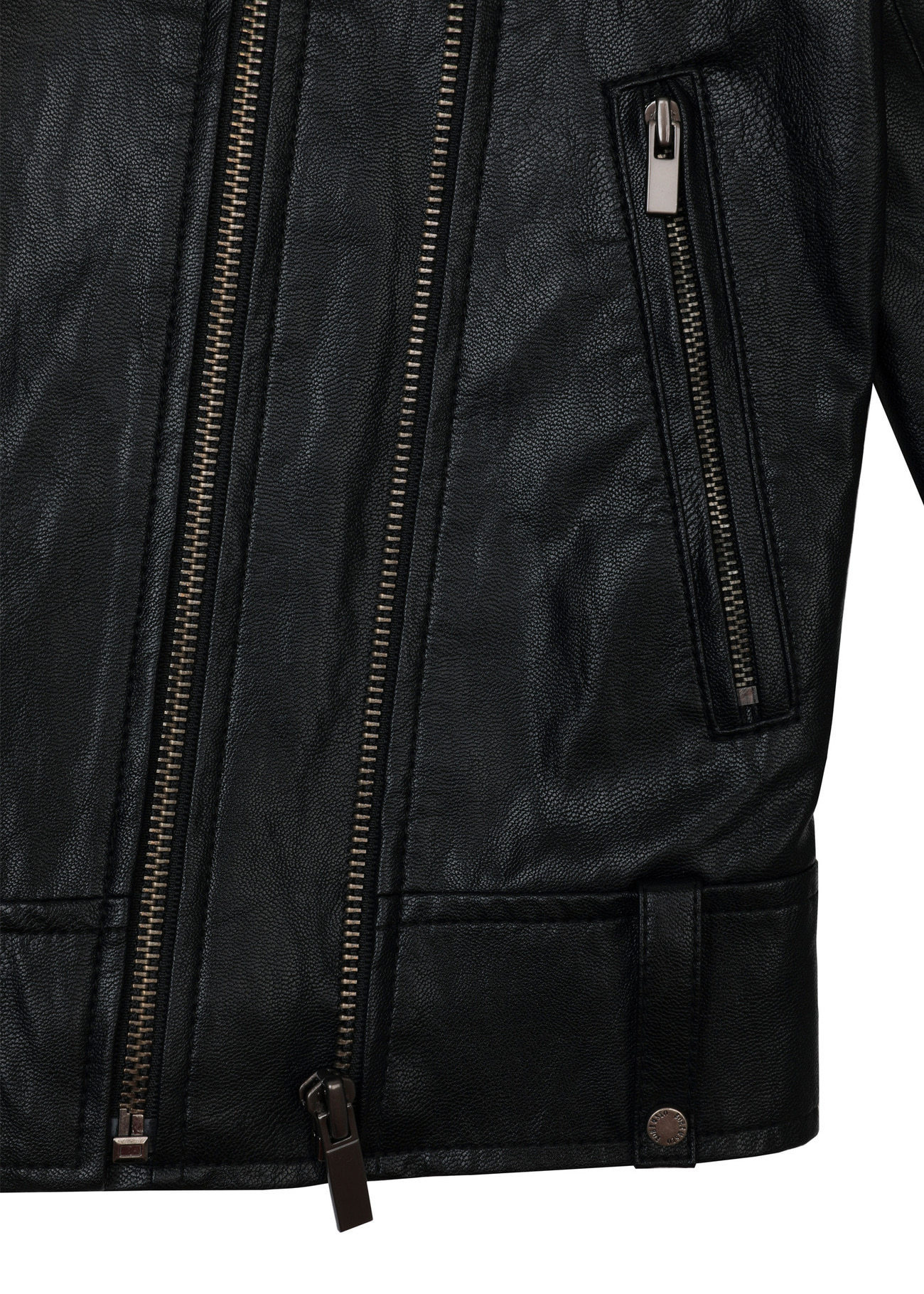 BOHEMIAN SEOUL】BOHEMSEO TWO ZIPPER FITTED RIDER JACKET (BOHEMSEO