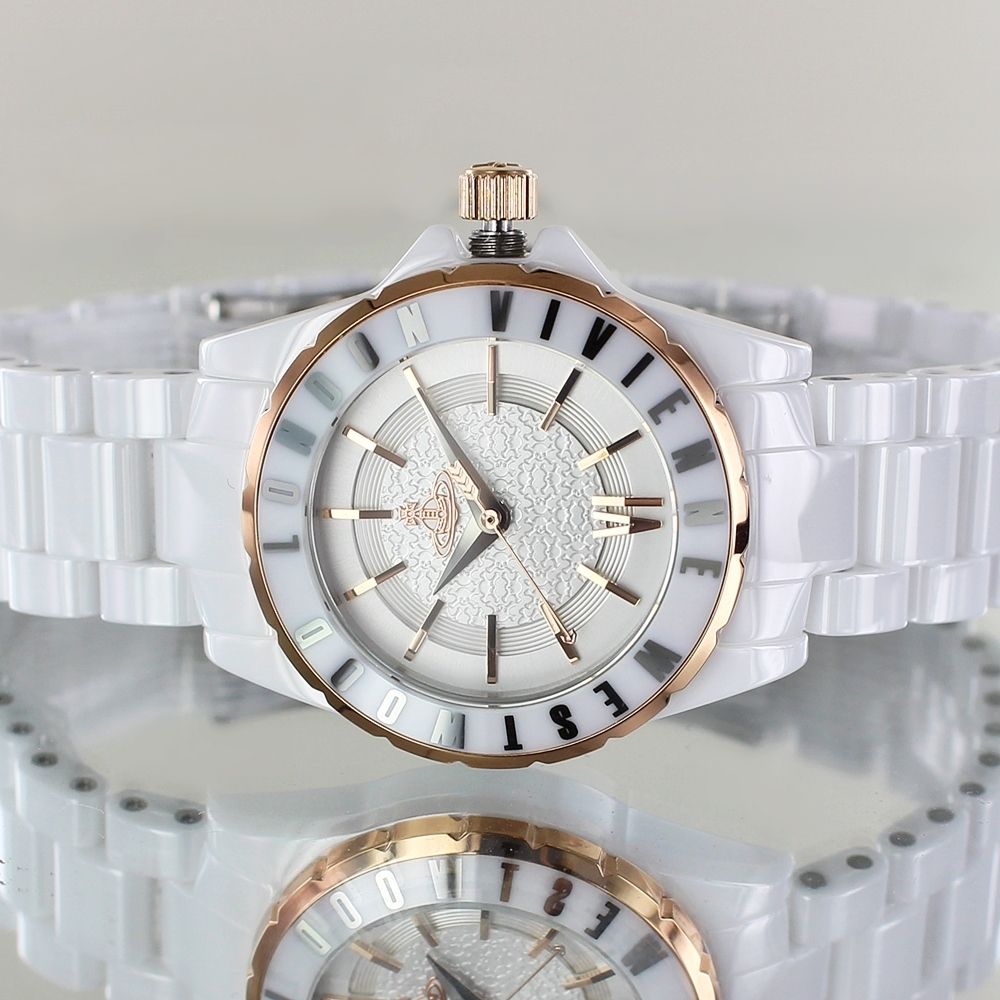 ヴィヴィアン ウエストウッド 時計 レディース 白 VV088RSWH (Vivienne