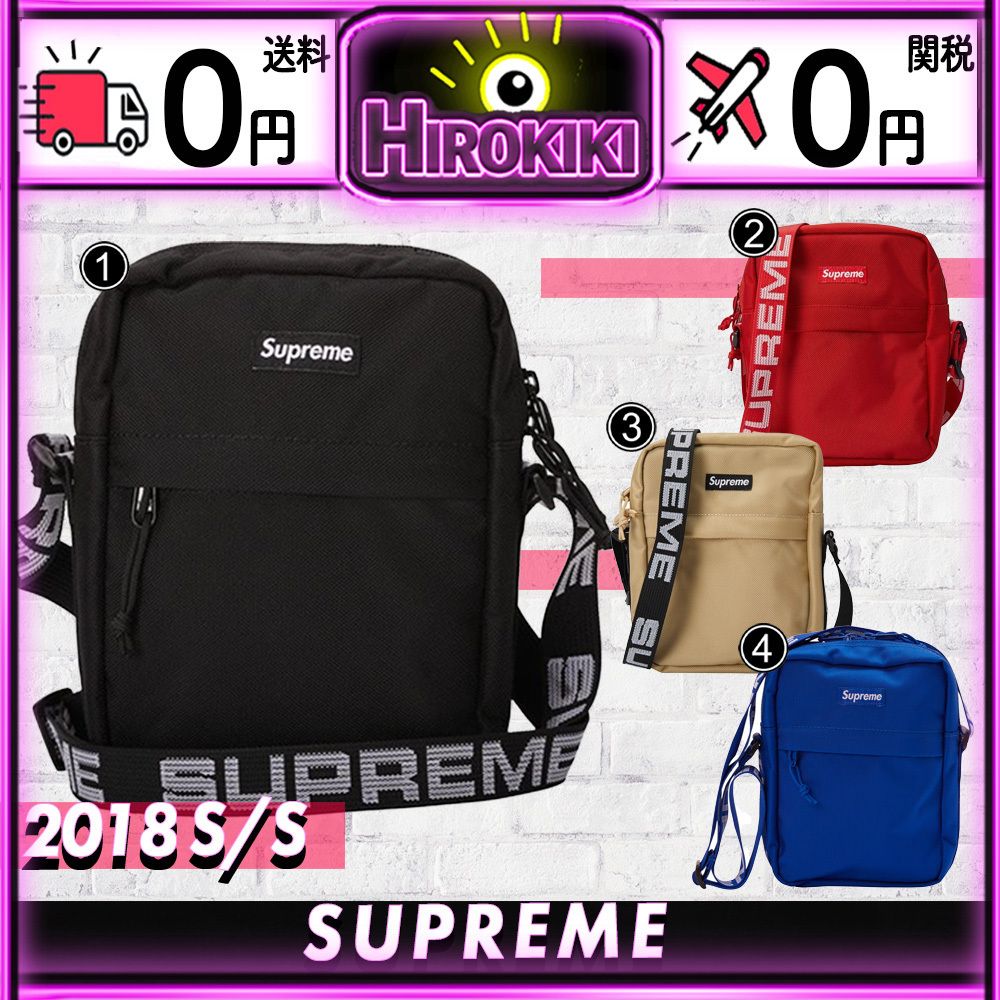 18SS】Supreme Shoulder Bag Box Logo ショルダーバッグ 黒 (Supreme