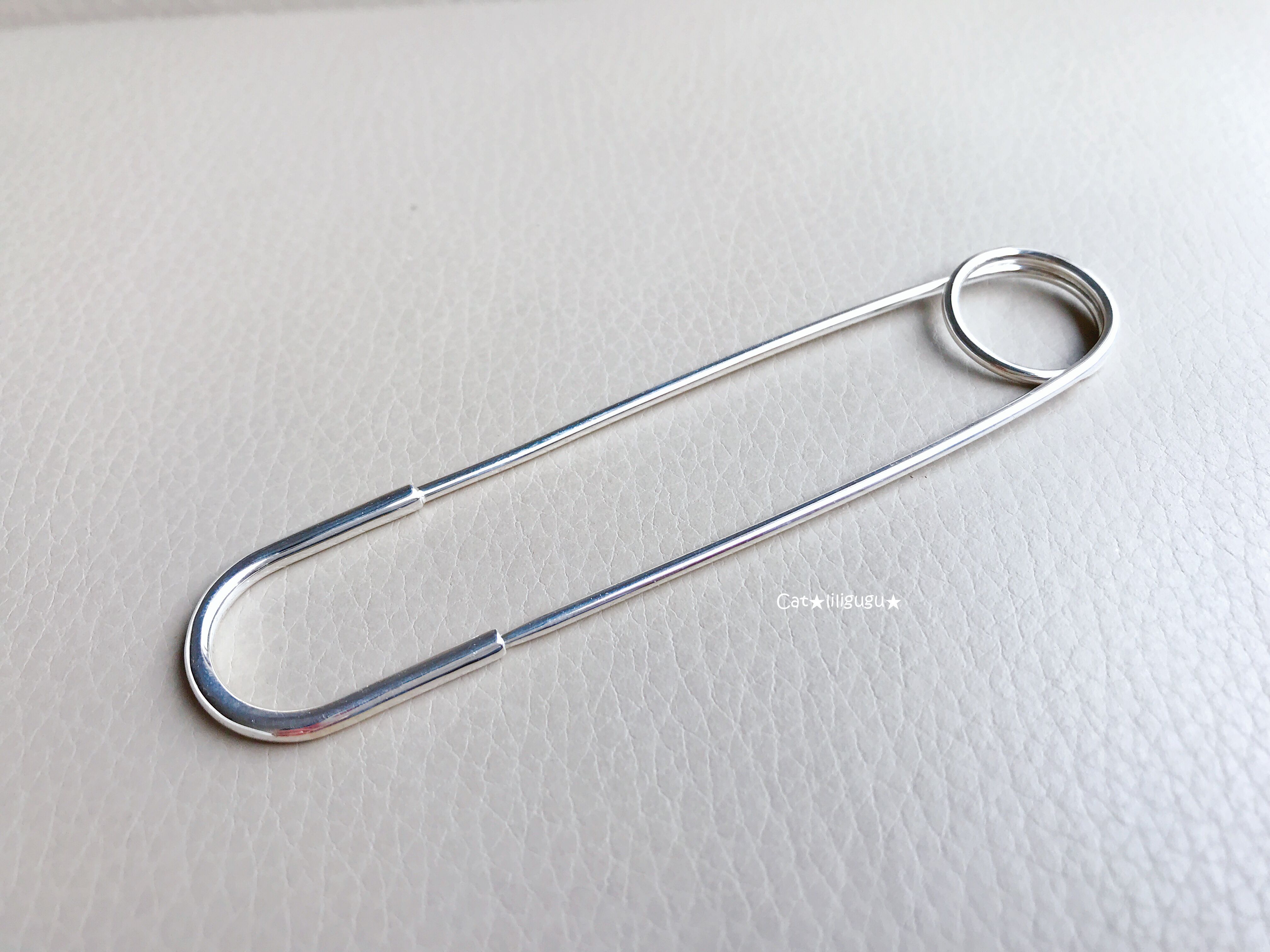 エルメス)プティアッシュ☆シルバー☆ピンブローチ (HERMES/ブローチ