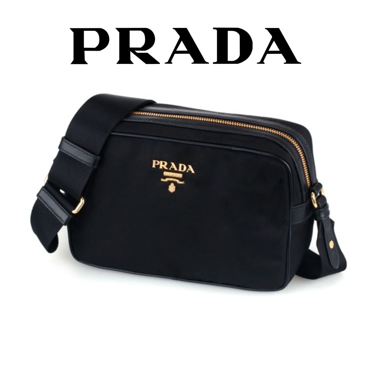 PRADA☆セール！ナイロンショルダーバック♪ 1BH089 (PRADA/ショルダー