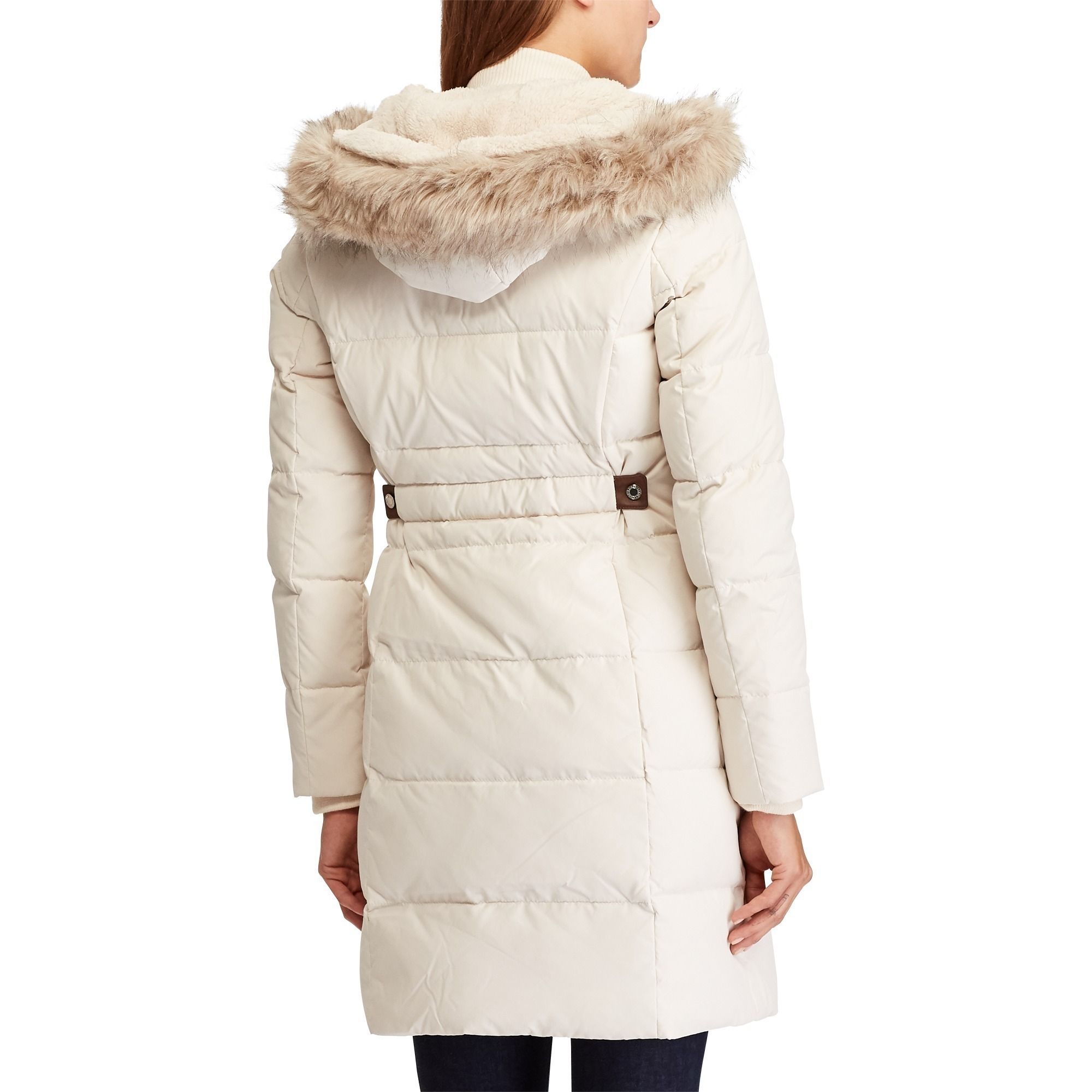 激安価格！Ralph Lauren フェイクファーフード付 ダウンコート (Ralph