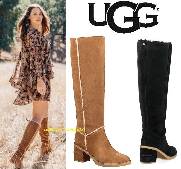 ヒールもスエード【SALE:折り返しOK】UGGアグKasen IIブーツ (UGG