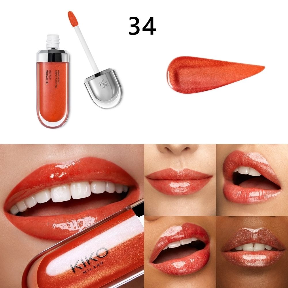 KIKO MILANO】全30色☆3D効果HYDRAリップグロス2本セット (KIKO