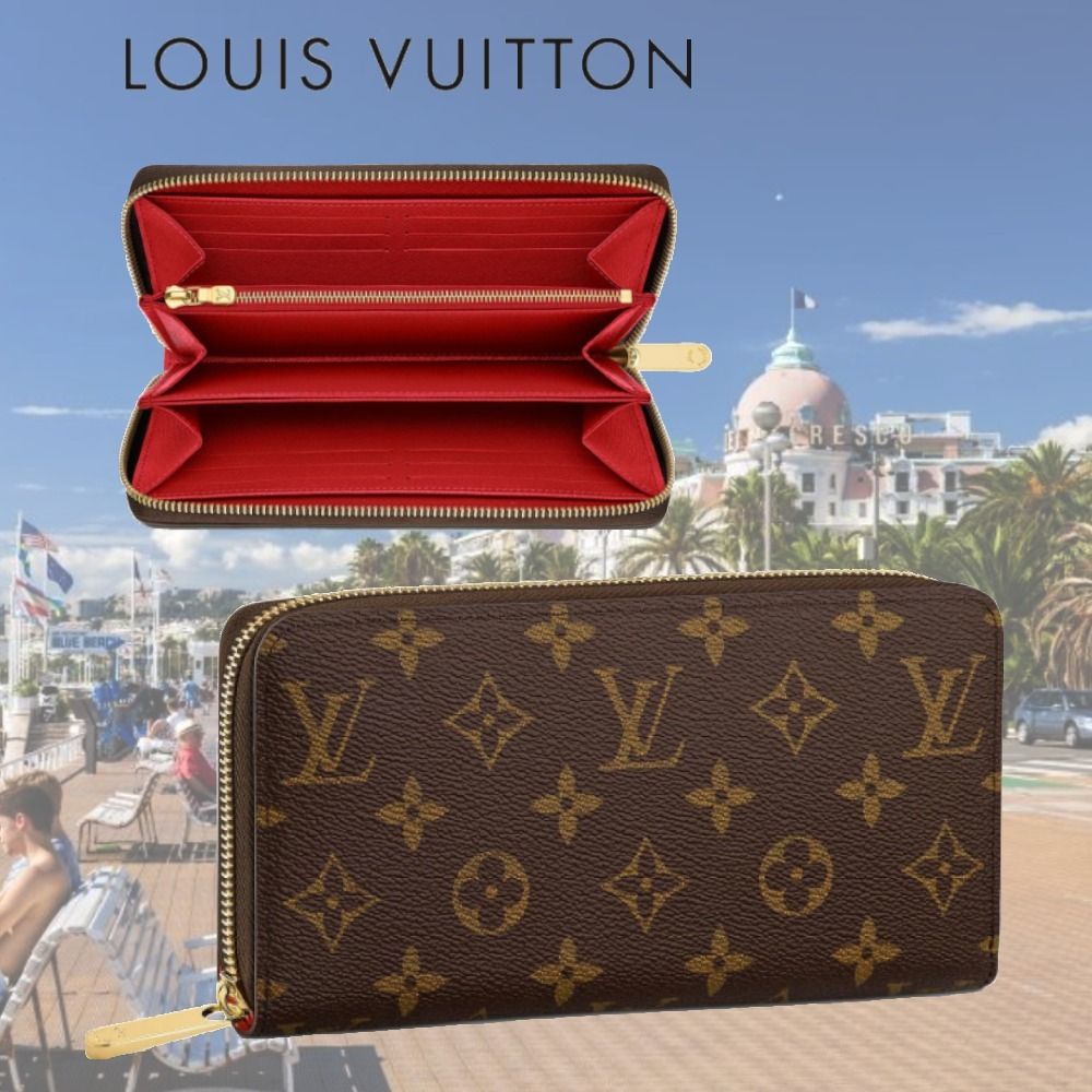☆安心の国内発送☆ LV ジッピー・ウォレット モノグラム ♪ (Louis