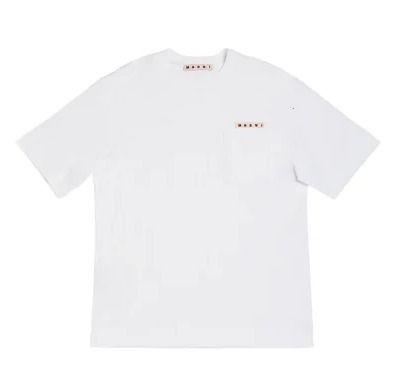 MARNI】 胸ポケット ロゴ Tシャツ 大人もOK SS24 (MARNI/キッズ用