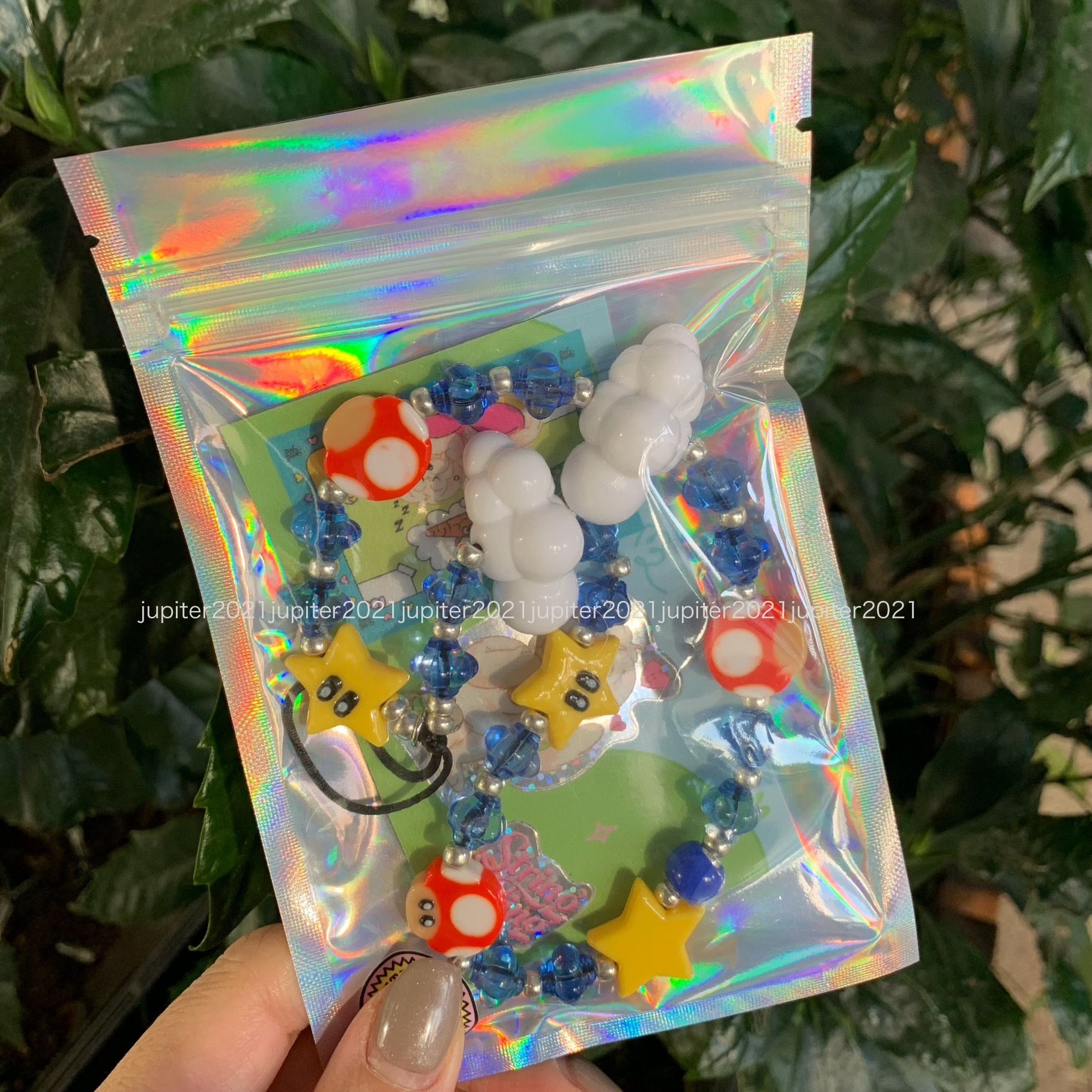 国内発送】String Ting Itsssameeee スマホストラップ マリオ (String