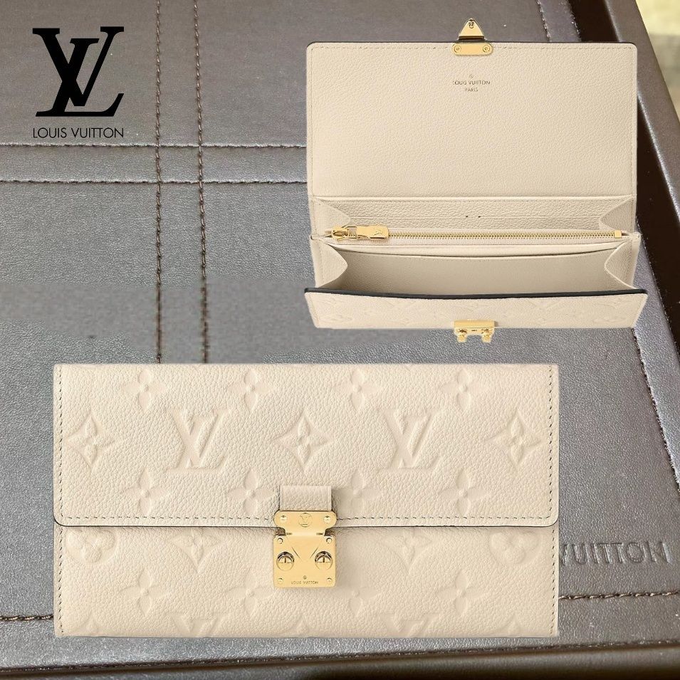 新作！24SS】ルイヴィトン 長財布 サラ メティス Sarah Metis (Louis