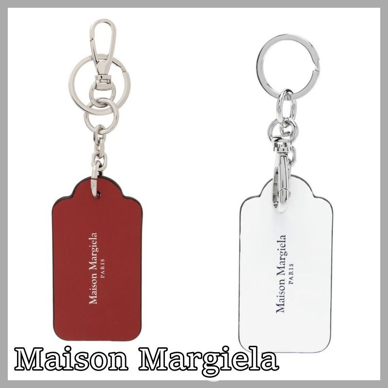 Maison Margiela】メゾンマルジェラ ロゴプリントキーホルダー (Maison