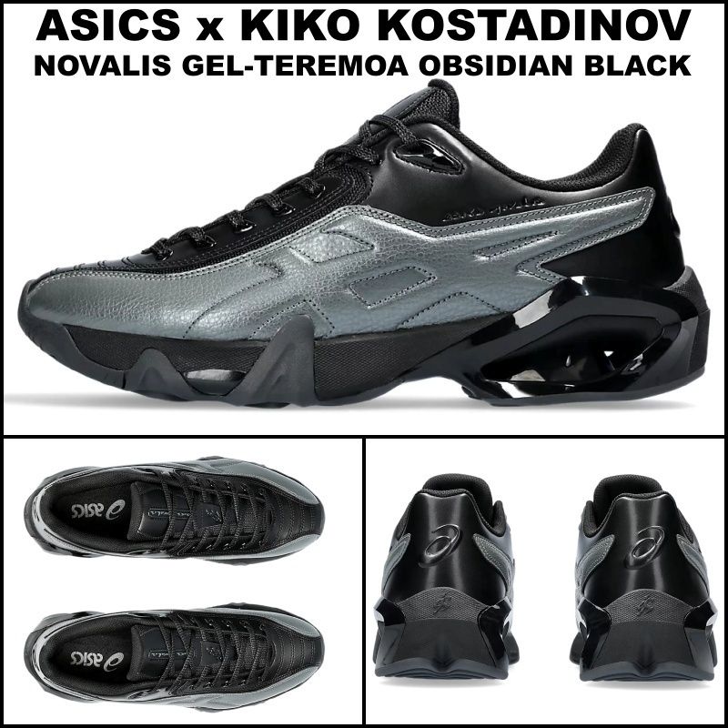 ASICS KIKO KOSTADINOV】NOVALIS GEL-TEREMOA OBSIDIAN BLACK (asics