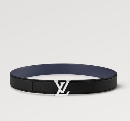 ビジネスシーンでも使える】ルイヴィトン ベルト リバーシブル (Louis