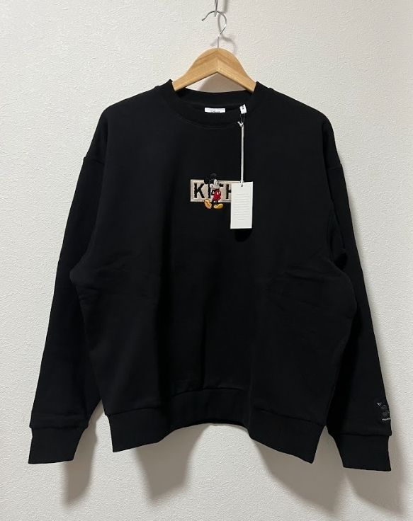 KITH x ディズニー☆Mickey & Friends ミッキーロゴトレーナー (KITH