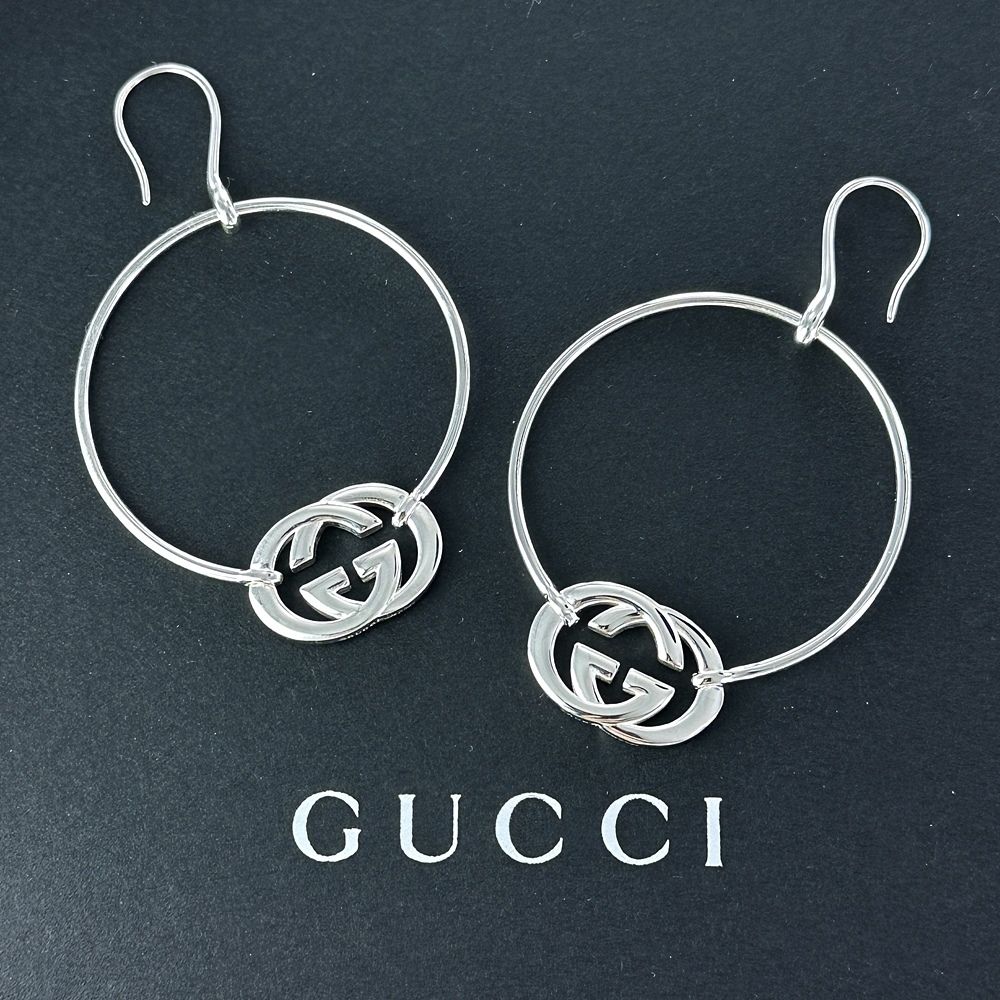 グッチ ピアス フック ロッキングG レディース 両耳ピアス 女性 (GUCCI
