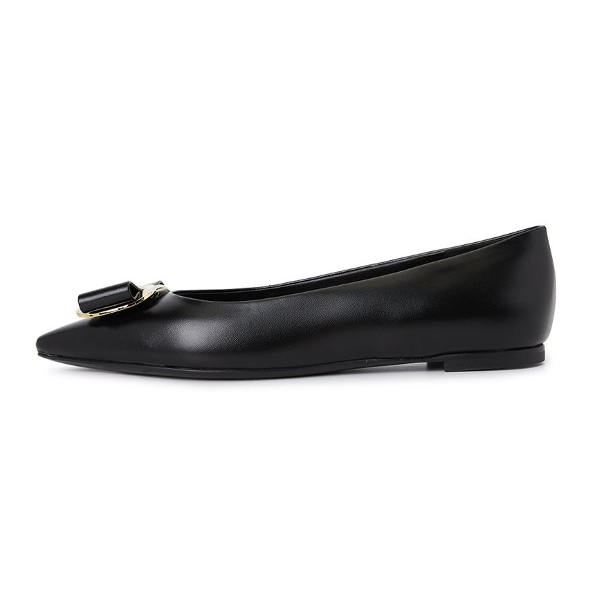 フェラガモ レディース フラットシューズ ZEA NERO 0768694 (FERRAGAMO