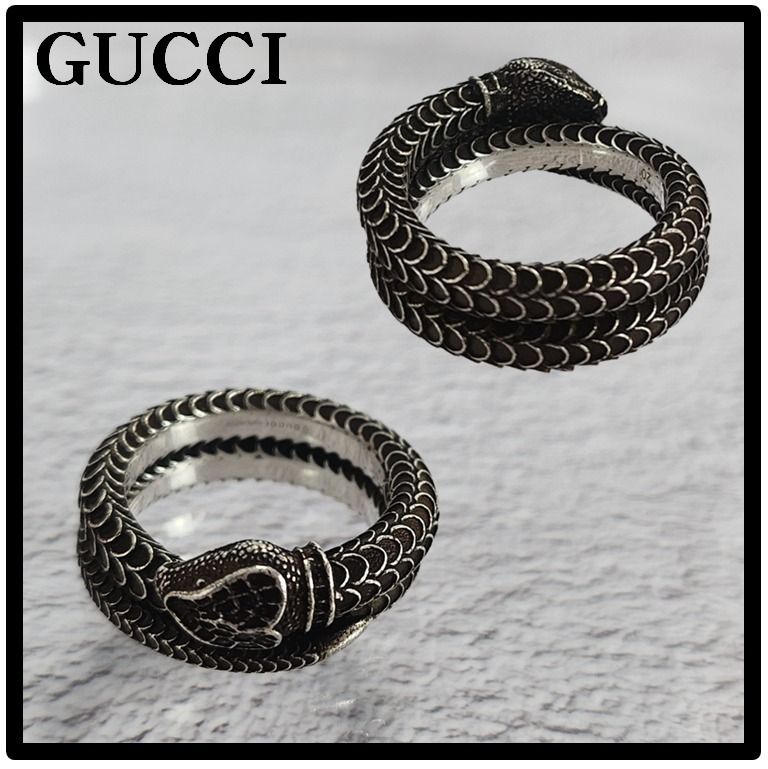 ☆関税込☆GUCCI☆ガーデン シルバー スネークリング☆ (GUCCI/指輪