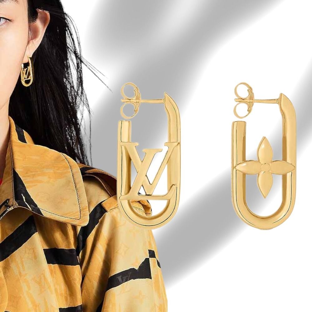 Louis Vuitton ピアス・フープ マイ LV チェーン (Louis Vuitton