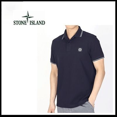 ストーンアイランド) STONE ISALND ポロシャツ 80152SC18 A0020 (STONE