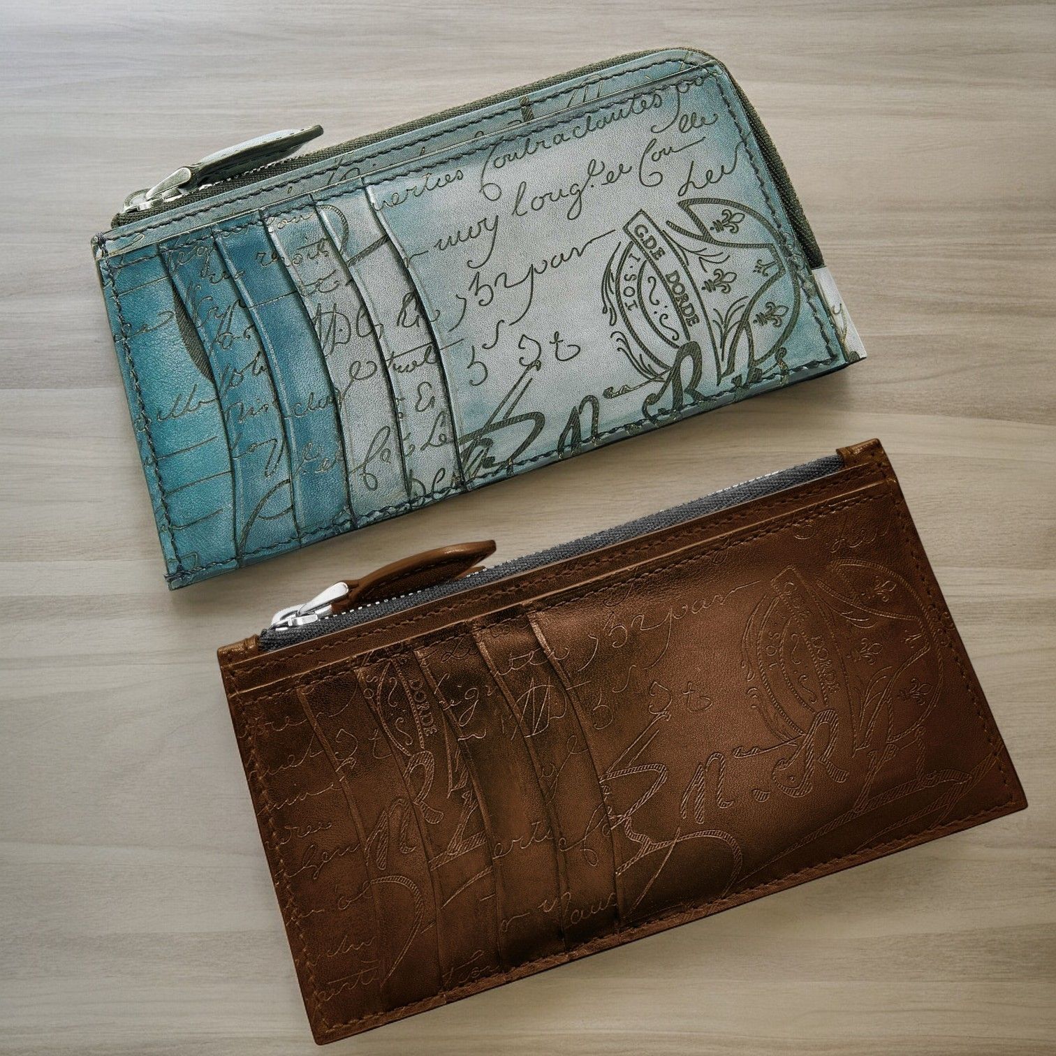 ベルルッティ Berluti カードケース 名刺入れ カリグラフィ レザー