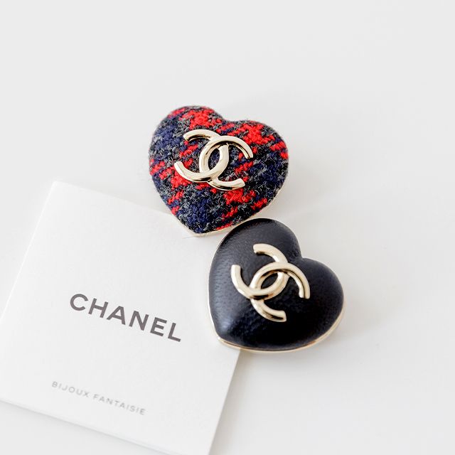 CHANEL】シャネル ハートブローチ (CHANEL/ブローチ・コサージュ