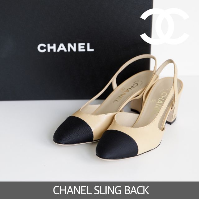 CHANEL】シャネル スリングバッグ シューズ (CHANEL/パンプス) G31318