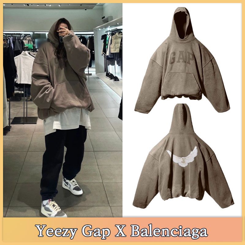 Yeezy Gap by Balenciaga】人気☆ドブ フーディー ベージュ (YEEZY