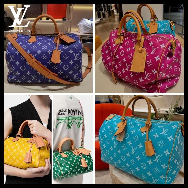 ☆素敵カラー☆ ルイヴィトン スピーディP9バンドリエール 25 (Louis