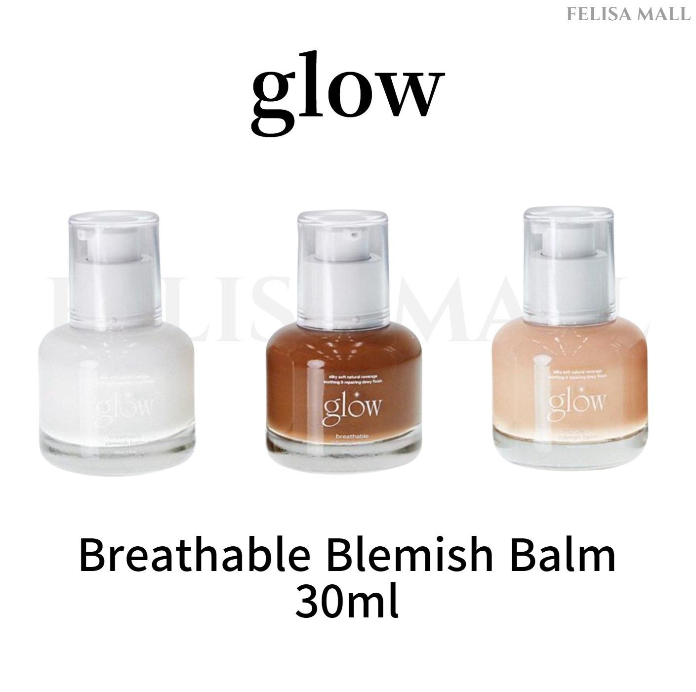 glow]breathable blemish balm 30ml 韓国BBクリーム 韓国メイク (glow