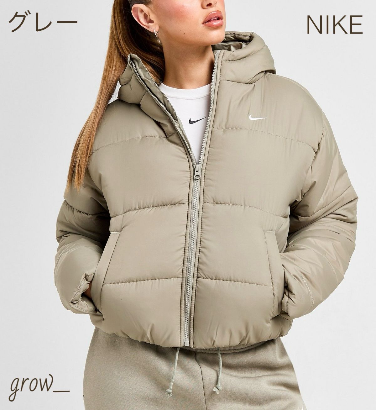 NIKE スポーツウェア クラシック パファー ジャケット 送関込 (Nike