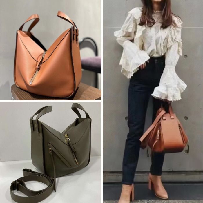 ☆Loewe☆ハンモックバッグ スモール（クラシックカーフ） (LOEWE