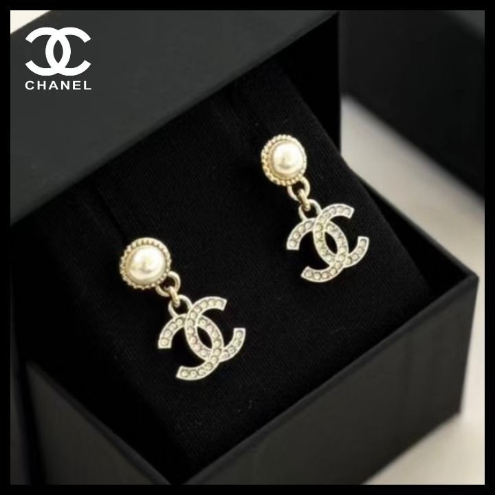 ☆パールがきれい☆シャネル ピアス (CHANEL/ピアス) ABE547 B18381