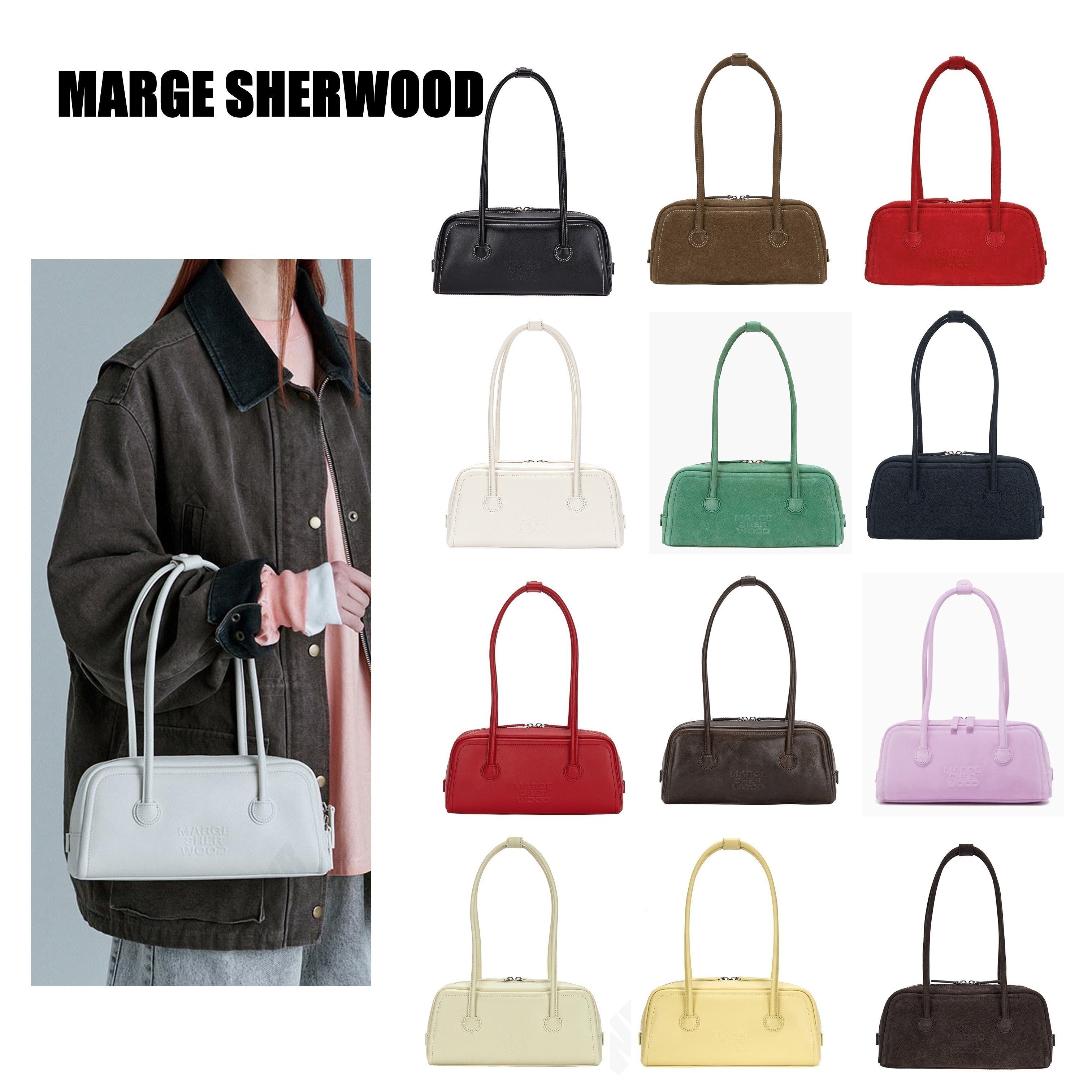 MARGE SHERWOOD] SOFT BAGUETTE BAG ☆送料込☆ (MARGE SHERWOOD