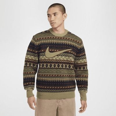 ナイキ】☆NIKE AS M NL FAIR ISLE CREW SWEATER☆ (Nike/ニット