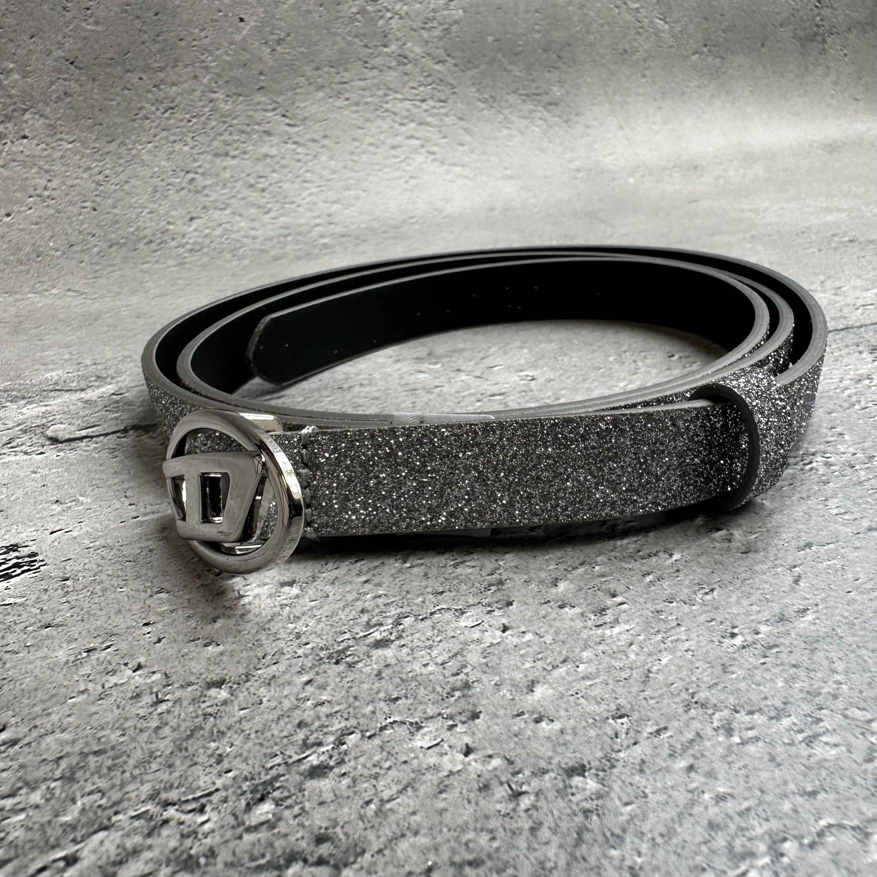 Diesel B-1DR 15 グリッター レザーベルト (DIESEL/ベルト