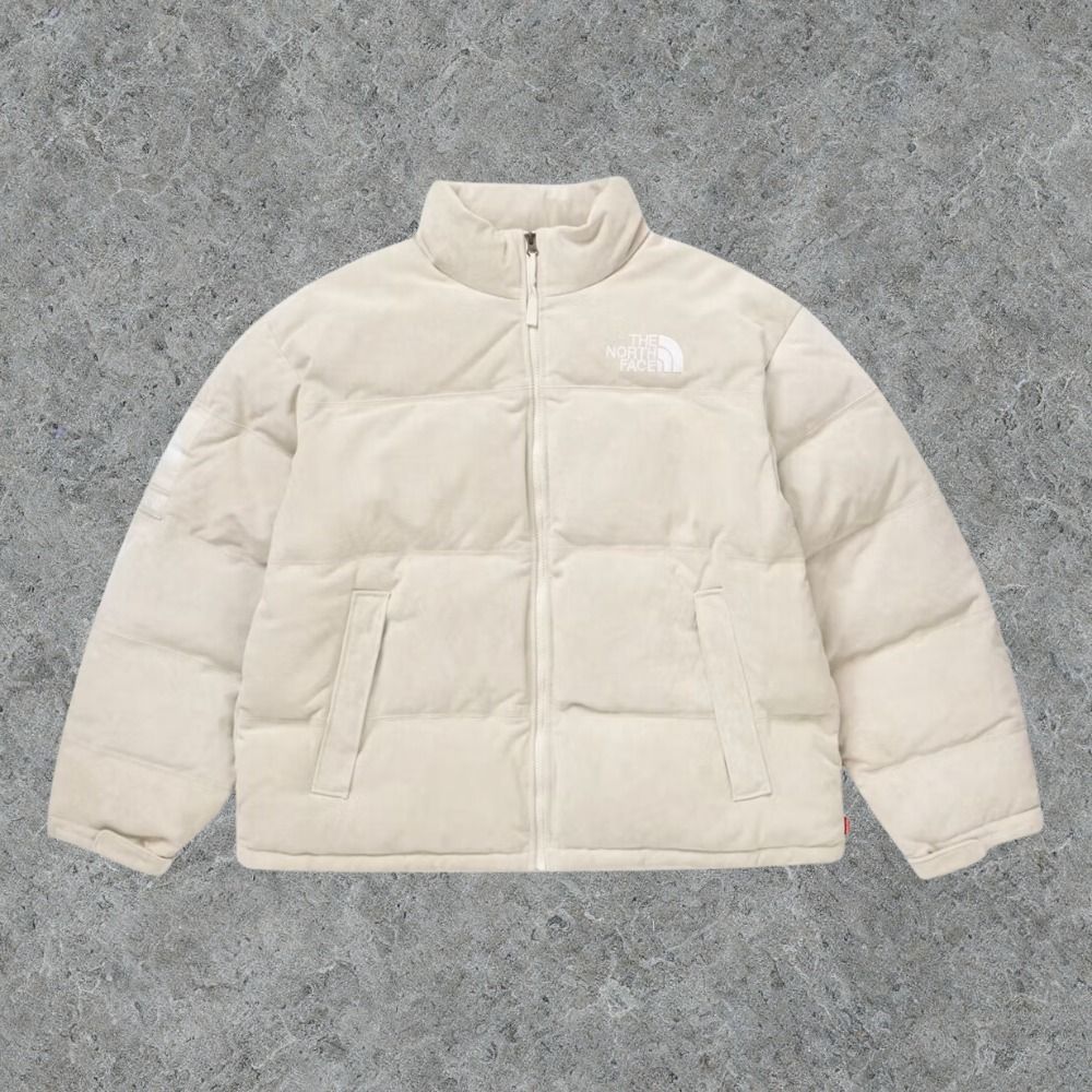 Supreme The North Face Suede Nuptse Jacket スエードヌプシ (Supreme