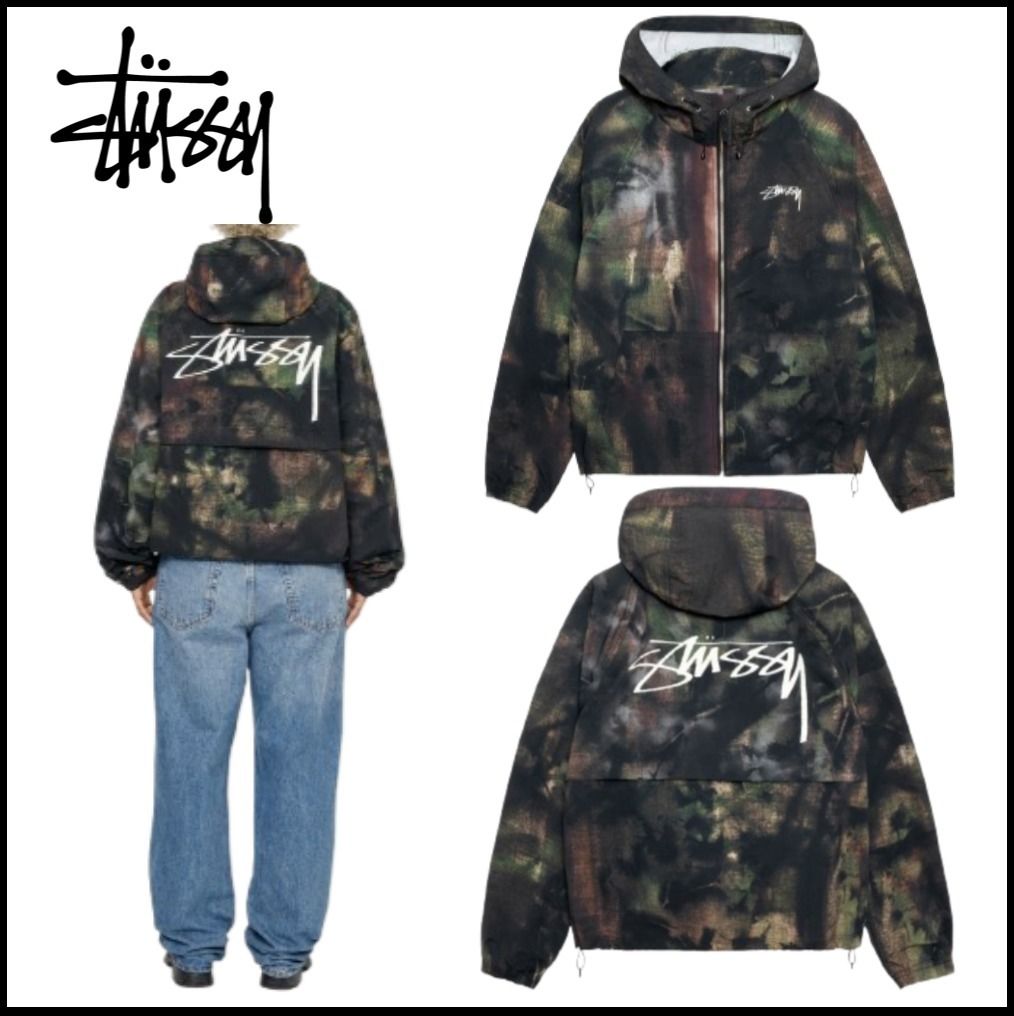 Stussy】BEACH SHELL STENPAT CAMO☆シェルジャケット☆ (STUSSY