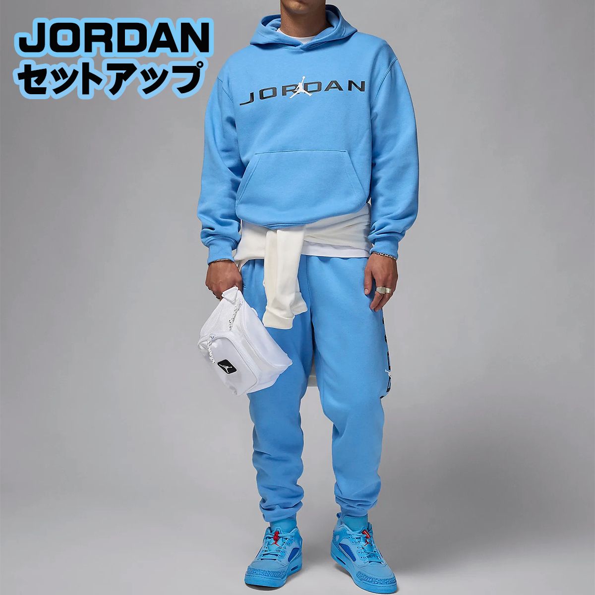 ジョーダン エッセンシャル フリース セットアップ プルオーバー (Nike